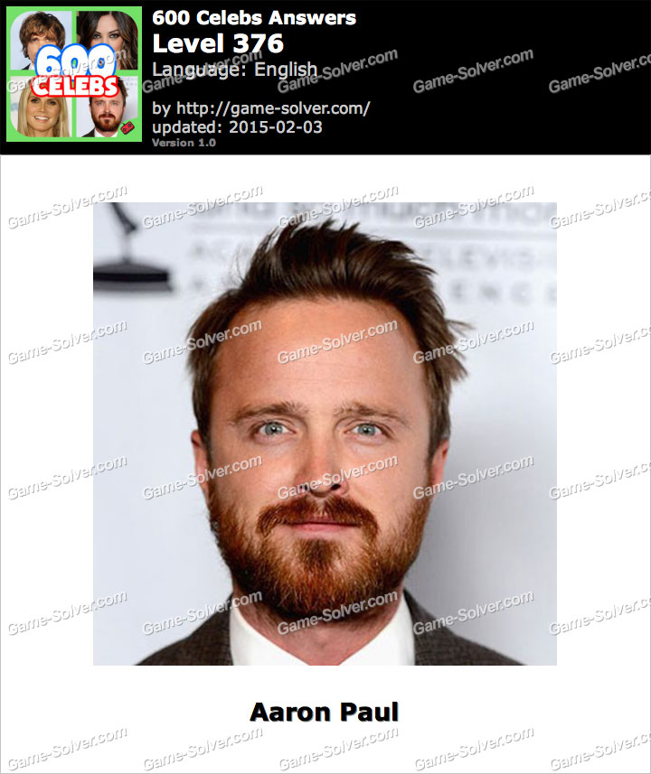 600 Celebs Level 376 • Game Solver