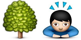 Emoji tree. Эмодзи дерево. Эмодзи лес. Эмодзи дуб. Смайлик дерево ВК.