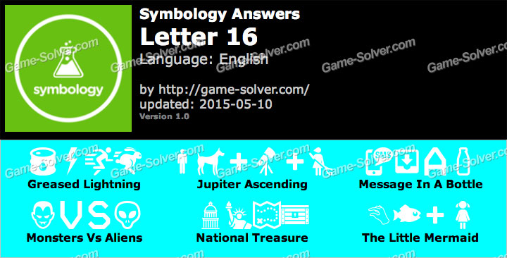 Symbology Answers with 16 Letters - Game Solver Symbology Answers with 16 Letters - Game Solver