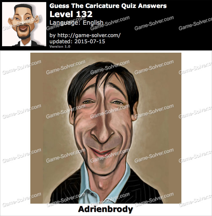 Guess The Caricature Quiz Level 132 Game Solver Guess The Caricature Quiz Level 132 Game Solver