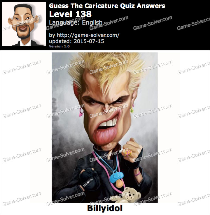 Guess The Caricature Quiz Level 138 Game Solver Guess The Caricature Quiz Level 138 Game Solver