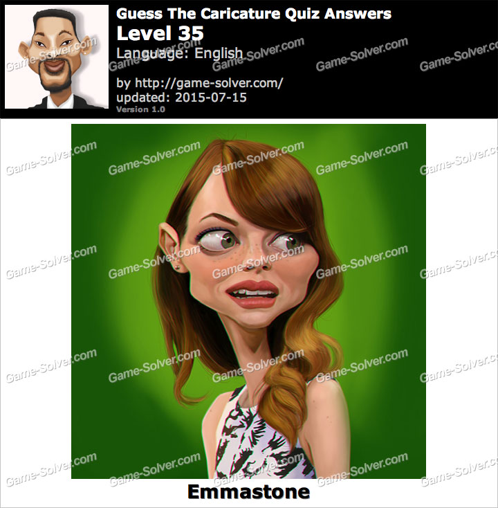 Guess The Caricature Quiz Level 35 Game Solver Guess The Caricature Quiz Level 35 Game Solver