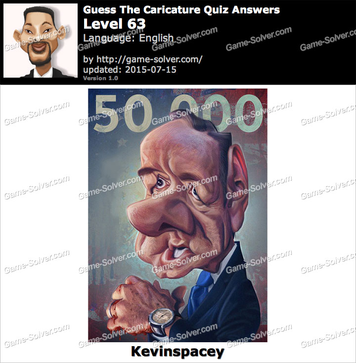 Guess The Caricature Quiz Level 63 Game Solver Guess The Caricature Quiz Level 63 Game Solver