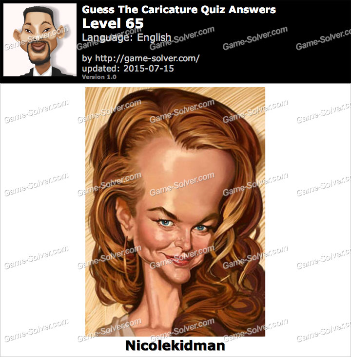 Guess The Caricature Quiz Level 65 Game Solver Guess The Caricature Quiz Level 65 Game Solver
