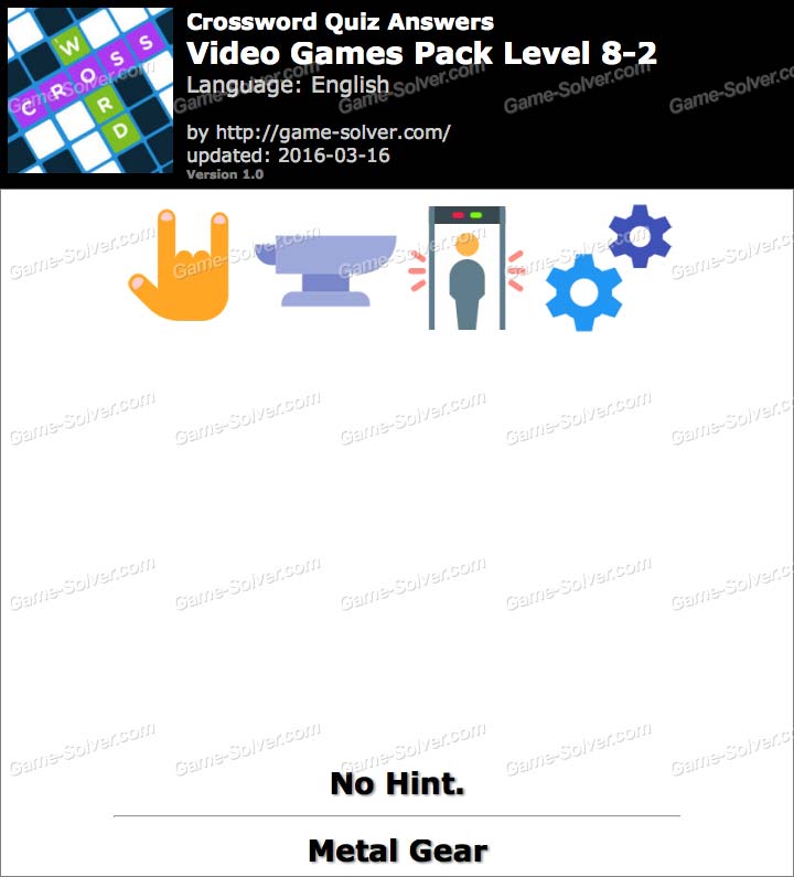 Crossword Quiz Crossword Puzzle Video Games Pack Level 8 2 Game Solver Crossword Quiz Crossword Puzzle Video Games Pack Level 8 2 Game Solver