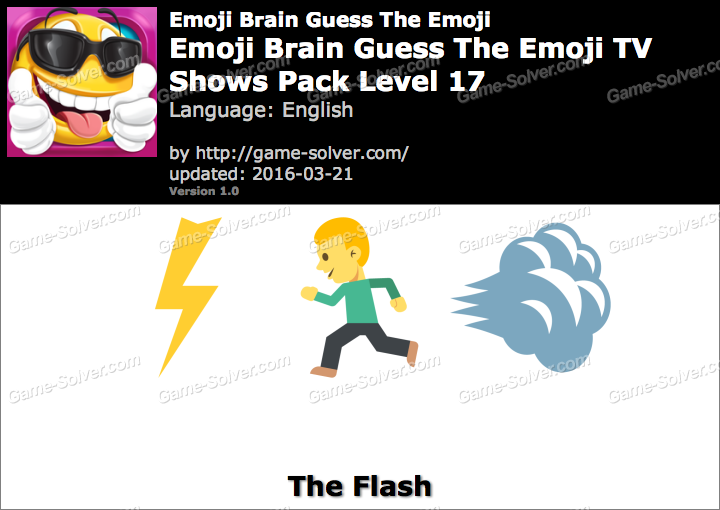 Emoji Brain Guess The Emoji Tv Shows Pack Level 17 Answers Game Solver