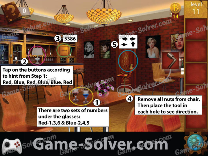 Escape Room Apartment 11 Level 11 Game Solver