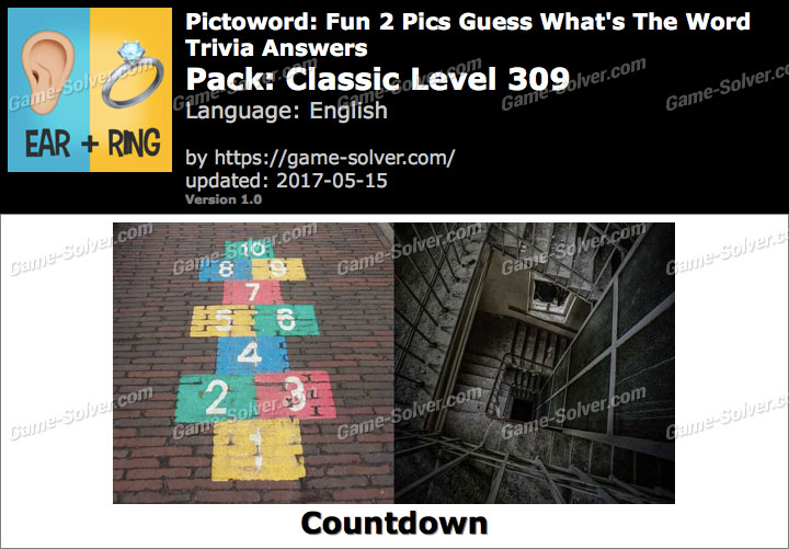 Pictoword Fun 2 Pics Classic Level 309 Answers - Game Solver