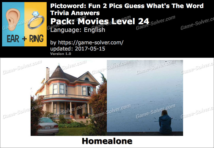 Pictoword Fun 2 Pics Movies Level 24 Answers - Game Solver