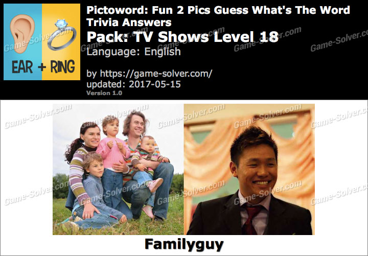 Pictoword Fun 2 Pics TV Shows Level 18 Answers - Game Solver Pictoword Fun 2 Pics TV Shows Level 18 Answers - Game Solver