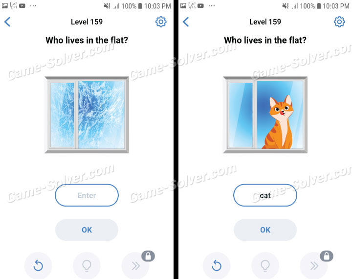 Easy Game Level 159 Who lives in the flat? • Game Solver