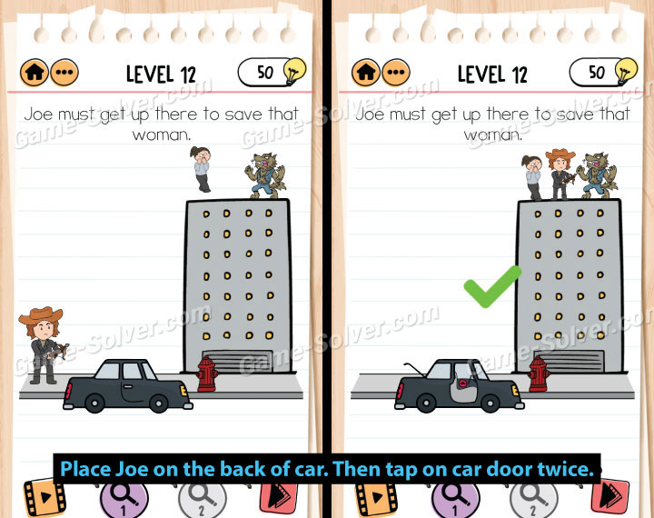 Brain Test 2 Answers Or Solutions [IN ONE PAGE] All Level And Walkthrough -  Puzzle4U Answers