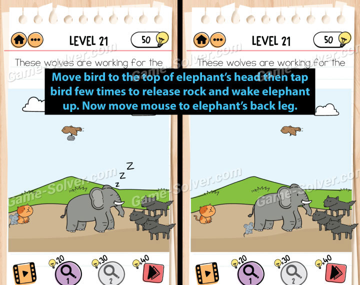 brain test 2 level 21 tom